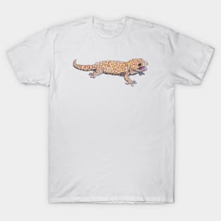 Drawing - Tokay gecko T-Shirt